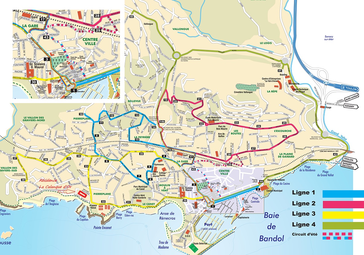 Bandol Bus 2016 Plan 